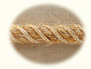 24mm manila rope wormed with manila for stair ropes,bannister rope and rope handrails