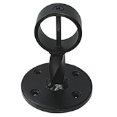 wrought iron stair rope bracket