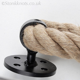 STAIR ROPE short stemmed wrought iron fitting STAIR ROPE short stemmed wrought iron fitting