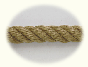 24mm 4 strand dark p.o.s.h. rope for stair ropes,bannister rope and rope handrails