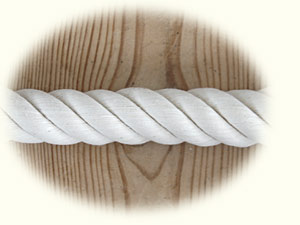 cotton rope for stair ropes,bannister rope and rope handrails