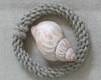 Bracelet in flax