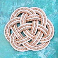Carrick Mat in mix of ropes