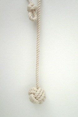 Cotton Monkey Fist Rope Light Pull